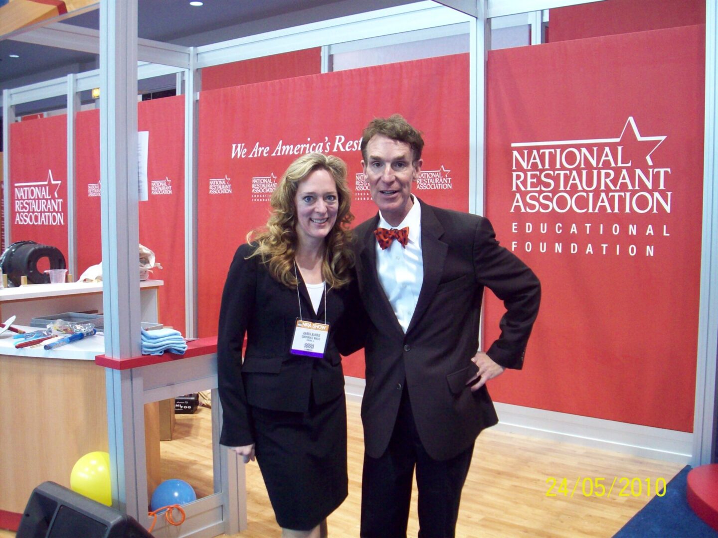 A man and woman posing for the camera.